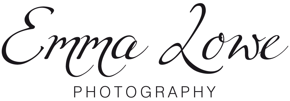 Emma Lowe Photography Limited Logo - transparent and Black Font